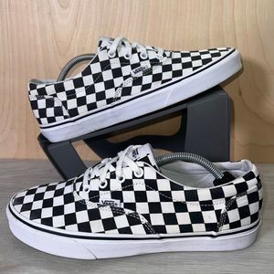 Vans Authentic Golden Coast Black/White Checkerboard 721356 Women's 9.5